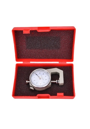 Metal Kalınlık Ölçer 0-10mm Deri Kağıt Kalınlık Ölçer Test Cihazı 0-999