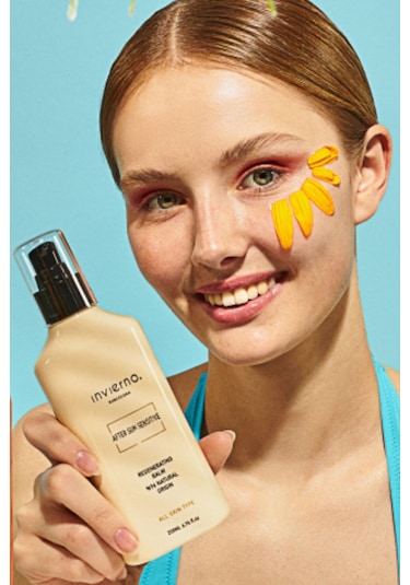 Invierno Barcelona Llc. Aloevera & Papatya Özlü Güneş Sonrası Yatıştırmaya Yardımcı Krem 200ml