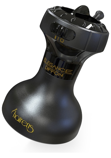 Hrs-530 Kıvırcık Saçlara Özel Saç Kurutma Makinesi & Vigo Dalgalandırıcı 1000 Watt - Siyah