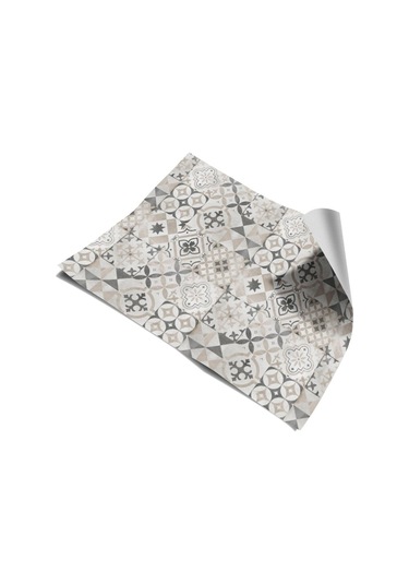 Mutfak Tezgah Arası Kendinden Yapışkanlı Folyo Kaplama Taş Desen Eskitme 60cmx100cm