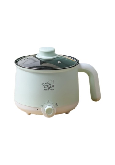 Homyl Mini Sıcak Tencere Yapışmaz Erişte Pişirici Vapursuz