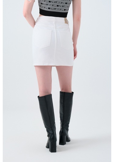 Loft Creon White W Kadın Etek Lf2039947 Beyaz