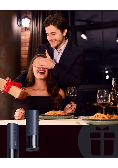 Hoto Elektrikli Şarap Açacağı Qwkpq001 Siyah