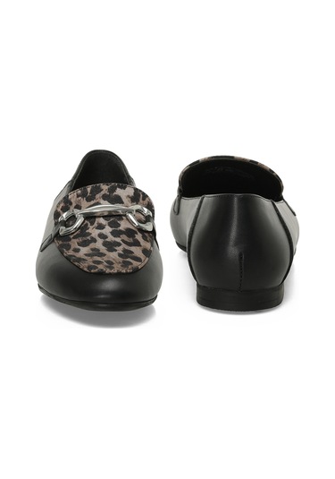 Butigo 25k-2018 5pr Leopar Kadın Loafer 000000000102042780 Kahverengi