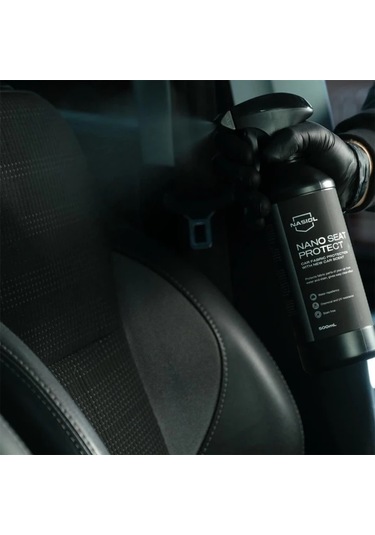 Nasiol Nano Seat Protect 500ml. Araç Kumaş Yüzeyi Nano Kaplama