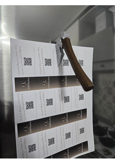 Mıknatıslı Plastik Balta - Buzdolap Magnet Dekorasyon Hediyelik
