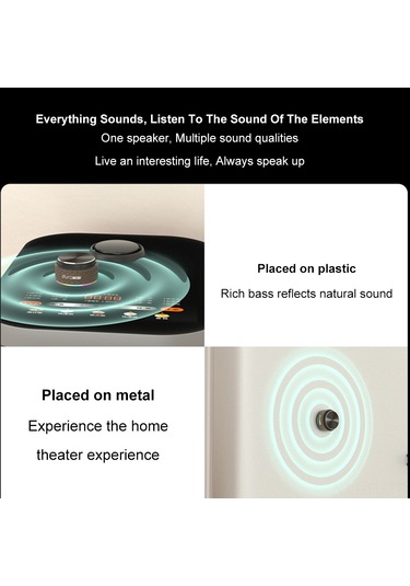 Lemestar Humbird Pro Kemik İletimli Hoparlör - Bluetooth, Rgb Işıklı, Derin Taban, Manyetik Taban, Taşınabilir Mini Ses Sistemi Beyaz, 1 Adet