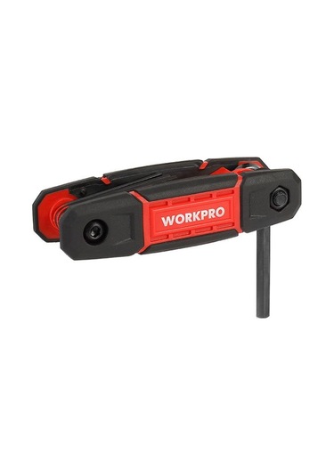 Workpro Wp222029 9 Parça Cr-v İnç Çakı Tipi Profesyonel Allen Anahtar Takımı