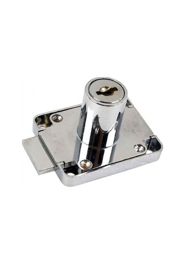 Ugr Uğur Çekmece Kilidi 238 D19 H26 Zamak İki Turlu Enka516