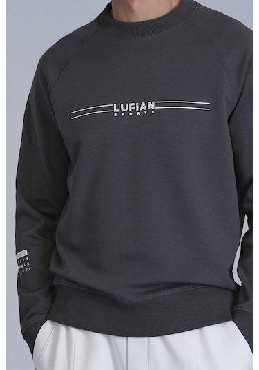 Lufian Erkek Sweat 112030144 Haki Haki