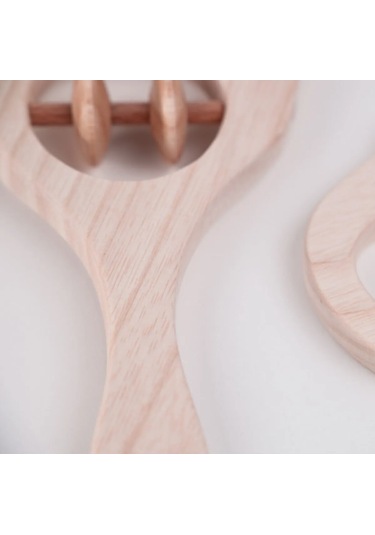 Ahşap Ayıcık Dişlik Seti Naturel