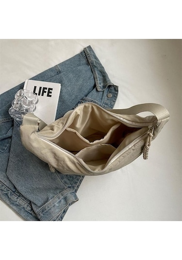 Dancemonkey Renk Omuz Öğrenci Messenger Kapasiteli Kadın Gri Düz Çantası Çantası Çanta Büyük Börek Xt Gri