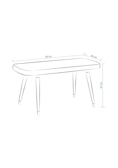 Vilinze Eames Ahşap Ayak Mutfak Masası Bankı Siyah