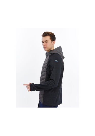 Mapamyumco Erkek Hybrid Ceket - Füme