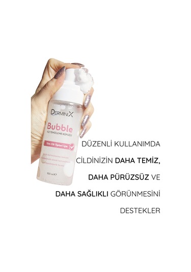 Derminix Bubble Yüz Temizleme Köpüğü 150 ML