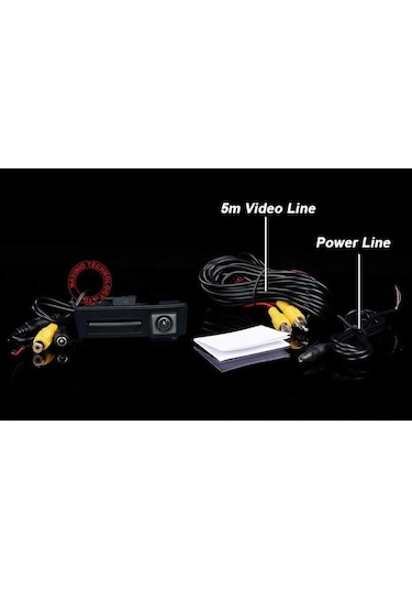 Youtek Volkswagen Passat, Tiguan, Jetta 2015-2020 İçin Bagaj Kamerası İle Geri Vites Görüntü Sistemi Golf, Touran, Touareg Uyumlu