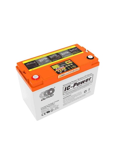 Outdo Solar Jel Akü 12v 100 Ah