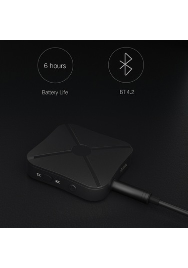 Lemestar Kn319 Kablosuz Bluetooth Alıcı Ve Verici: 3.5mm Bağlantı, Şarj Edilebilir Pil, Taşınabilir Tasarım İle Müzik Keyfi