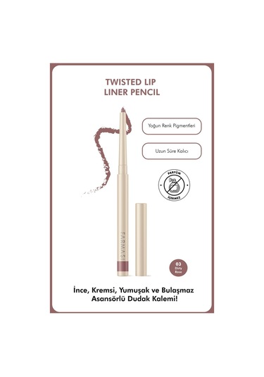 Farmasi Asansörlü Dudak Kalemi 03 Dirty Rose