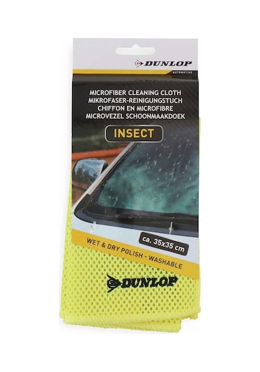 Dunlop Dun123 Böcek Temizlik Bezi Mikrofiber 35x35 Cm 290 G/m²