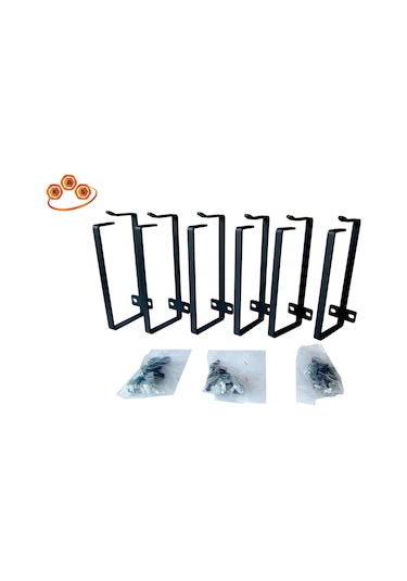 Kastap Tekli Kanca Seti 160X67 Mm (6 Tane)