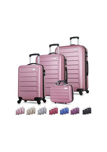 My Valice Ruby Abs 4'Lü Travel Valiz Seti