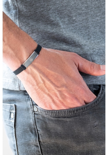 Galatasaray Orijinal Lisanslı Fashion Ayarlanabilir Bileklik Hediyelik Ahşap Kutulu Kırmızı - Siyah