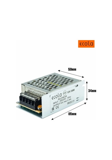Ecola Led Şeridi İçin 12v 38w Güç Kaynağı 138984572