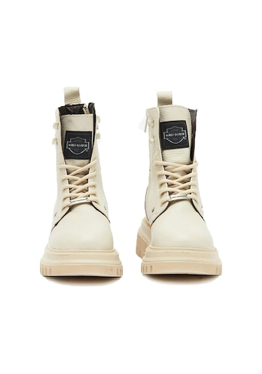 Harley Davidson Deatie Kadın Bot Harz100029g1012 Bej