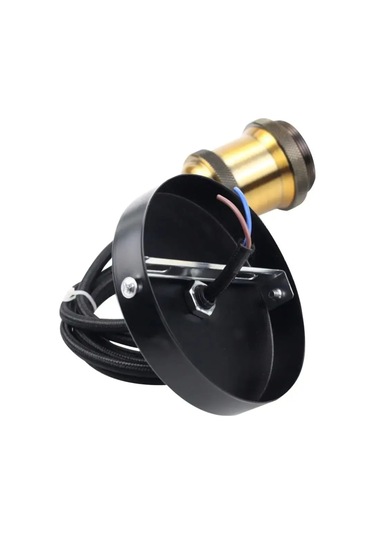 Yasenin Loft Retro Edison Lambaloğuslu Asma Tavan Lambası 159759769 Gri