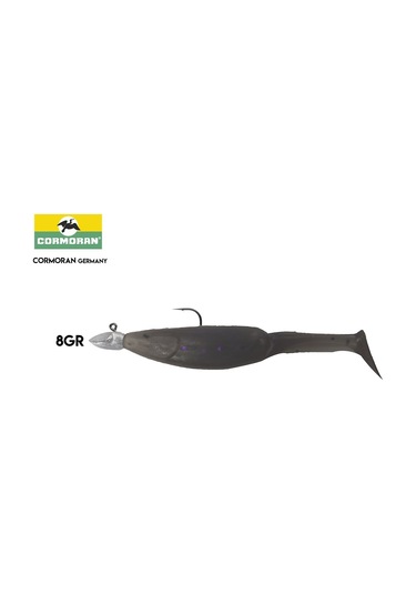 Cormoran K-Don Jumper S11 7.5 Cm Patlıcan Moru Jighead Silikon Ye