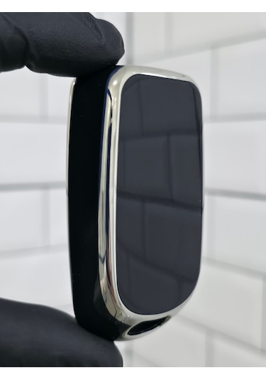 Fiat Egea Uyumlu Nano Anahtar Kılıfı Siyah Gümüş