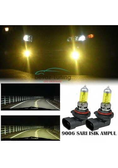 9006 Hb4 Jdm Süper Sarı Işık Far Ampul 12V