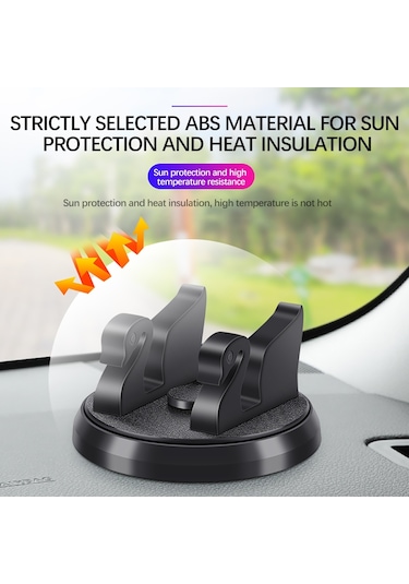 R-2017 Araba Cep Telefonu Tutucu 360 Derece Dönebilen Kuğu Standı Plakalı