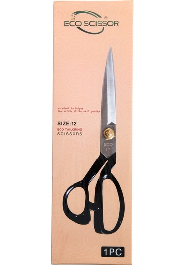 Eco Scissor Terzi Makası 12" (30 Cm) Siyah
