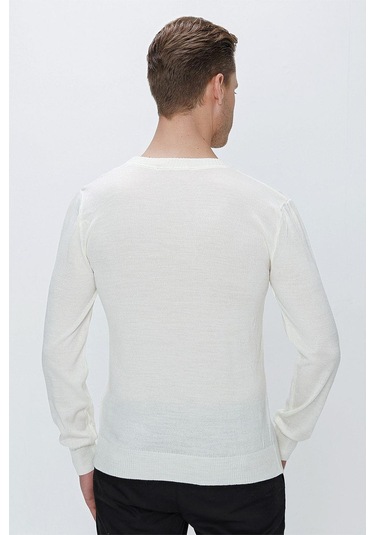 Tr 837 Ekru Balıkçı Triko Ekru