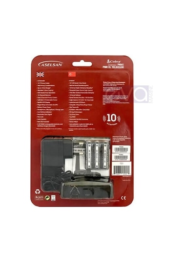 Aselsan Cobra PM-865 PMR El Telsiz Tekne Balıkçılık Güvenlik