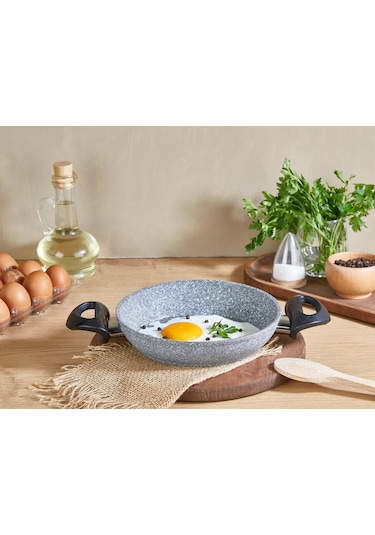 Falez 26 Cm Granit Tava Ve 22 Cm Granit Sahan Seti Granit