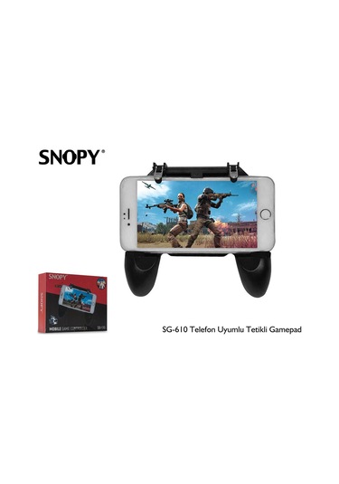 Snopy Rampage Sg-610 Pubg-Fortnite Uyumlu Ateş Tetikli Gamepad