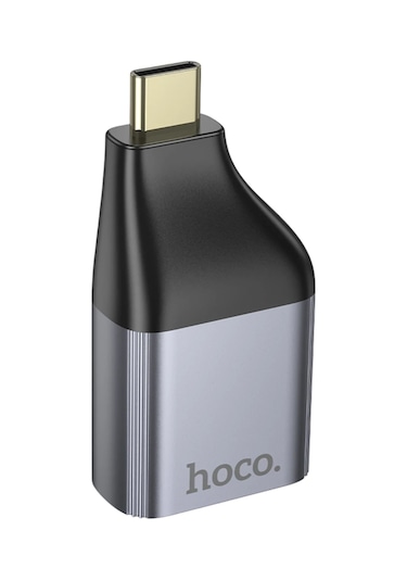 Hoco. Ua33 Tak Çalıştır Type-c To Hdmı 4k Dönüştürücü - Gri
