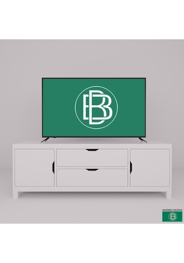 Tv Sehpası Çekmeceli Ve Kapaklı