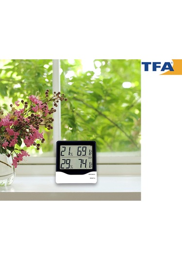 Tfa 30.5013 Termohigrometre Iç Dış Ortam Isı Ve Nem Ölçer