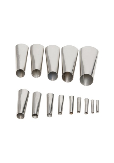 Singree 15 Parça Paslanmaz Çelik Caulk Uçları Seti - Yeniden Kullanılabilir, Korozyona Dayanıklı, Mutfak/banyo Birleşik Doldurma Aracı