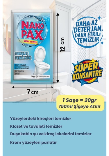 NanoPax Banyo Başlangıç Seti 5'li