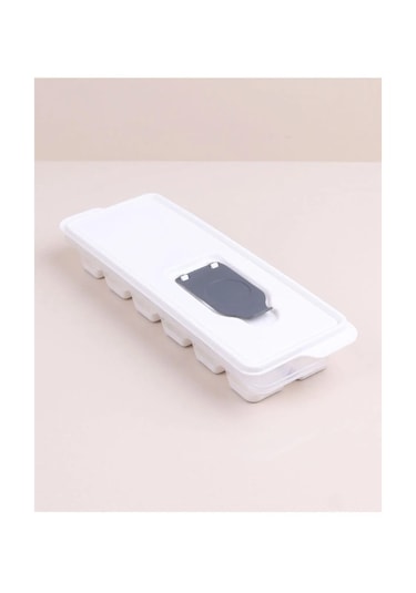 Bas Parmak Silikon Buz Kalıbı 12 Bölmeli Buz Kalıbı Silikon Buzluk Asorti