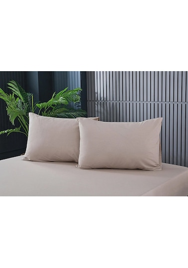 Doqu Home Colourful Yastık Kılıfı 50 x 70 Cm Bej
