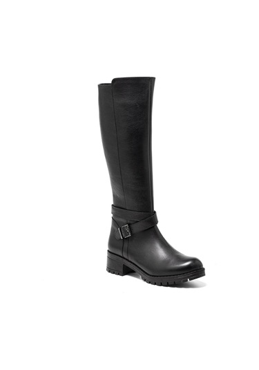 Çizme Kadın Sr-26990-1 John May Siyah Siyah