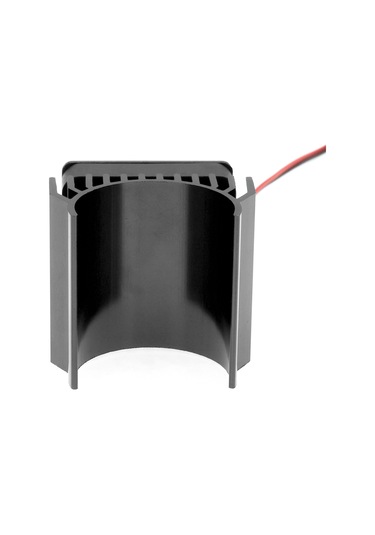 Dianziye Traxxas Trx-4/trx-6 G63 1/10 Arazi Aracı İçin Bjm347 Motor Soğutucu Fanı - Siyah 4.8-11.1v