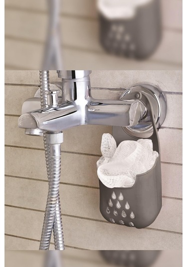 Silikon Askılı Süngerlik Siyah