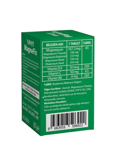 Dr. Over Magnefix 3 x 60 Tablet